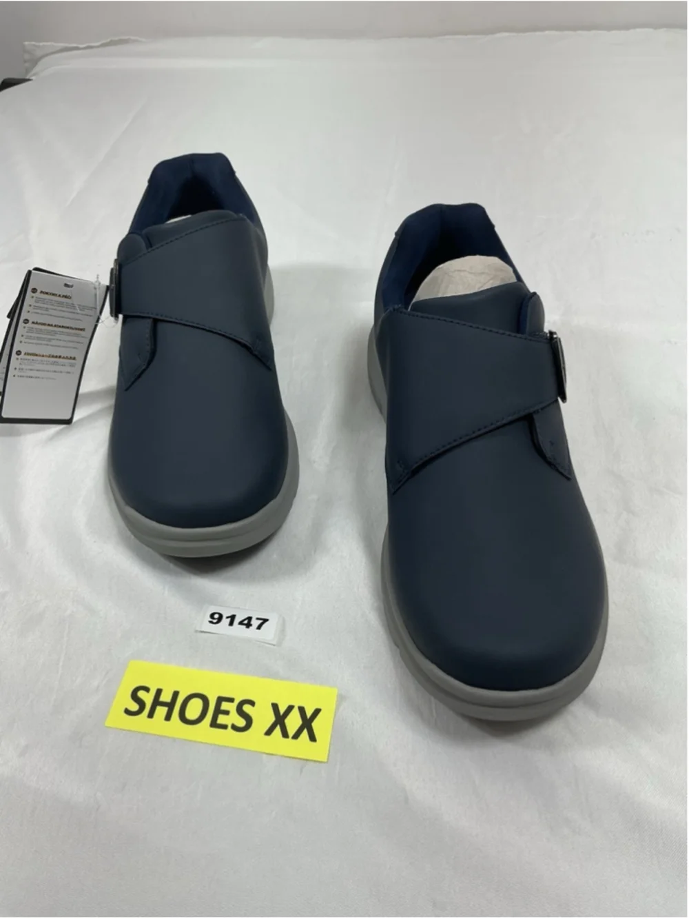 Mens New Fit Ville Comfort Diabetic Shoes 13 Wide Blue